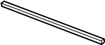 View A/C Condenser Seal (Upper) Full-Sized Product Image