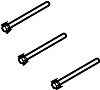 Image of A/C Compressor Bolt (Front) image for your 2024 Ford F-150 3.5L EcoBoost V6 A/T 4WD Platinum Crew Cab Pickup Fleetside 