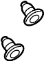Image of Bolt. Screw. Fender. Bracket. (Rear). Bolt that secures the. image for your 2019 Ford F-150 3.3L Duratec V6 FLEX A/T 4WD XLT Standard Cab Pickup Fleetside 