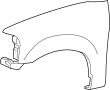 Image of Fender (Front) image for your 2000 Ford Excursion   