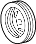 View Engine Crankshaft Pulley Full-Sized Product Image