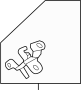 View Engine Air Intake Hose Bracket Full-Sized Product Image