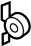 Image of Exhaust System Hanger Bracket (Rear) image for your 2014 Lincoln MKX   