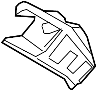 Image of Steering Column Bracket image for your 1997 Ford F-350 7.3L Power-Stroke V8 DIESEL M/T RWD XL Crew Cab Pickup 