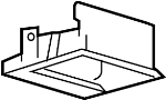 Image of Panel. COver. (Upper). Panel used for the. image for your 2022 Ford Transit-350 HD 3.5L EcoBoost V6 A/T RWD Base Extended Cargo Van 