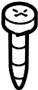 View Roof Luggage Carrier Side Rail Screw Full-Sized Product Image 1 of 2