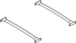 Image of Roof Luggage Carrier Cross Rail image for your 2010 Ford Expedition  Limited Sport Utility 