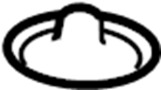 Image of Dashboard Air Vent (Upper) image for your 2016 Ford Edge   
