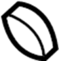 Image of Interior Grab Bar Cap (Front, Rear) image for your 1997 Ford Ranger 2.3L A/T RWD XL Standard Cab Pickup Fleetside 