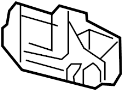 Image of Exterior Door Handle image for your 2005 Ford F-150 4.2L Triton V6 M/T RWD STX Extended Cab Pickup Fleetside 