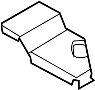 Image of Floor Side Rail Bracket (Rear) image for your 2022 Ford Ranger   