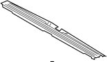 View Liftgate Trim Scuff Plate (Rear, Lower) Full-Sized Product Image