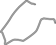 Image of Liftgate Washer Hose (Rear, Upper) image for your 2024 Ford Bronco  Raptor Sport Utility 