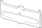 Image of Liftgate Trim (Upper, Lower) image for your 2022 Ford Transit Connect 2.0L Duratec A/T XL Mini Cargo Van 