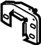 Image of Bracket. Bumper. Cover. (Front, Upper). A component to which the. image for your 2019 Ford Taurus   