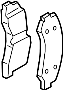 View Disc Brake Pad Set (Front) Full-Sized Product Image