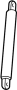 Image of Lift. Support. Cylinder. Rod. A pressurized. image for your 2005 Ford F-150 4.2L Triton V6 M/T 4WD STX Crew Cab Pickup Stepside 