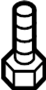 Image of A/C Accumulator Bolt image for your 2015 Ford Transit Connect  XLT Mini Cargo Van 