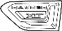 Image of Fender Emblem image for your 2020 Ford Ranger   