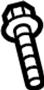 View Bolt. Track. Bar. Trailing. Arm. (Front, Rear) Full-Sized Product Image