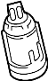 Image of Cylinder Assembly - Ignition Switch. Ignition Lock Cylinder. image for your 2018 Ford Taurus  SEL Sedan 