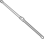 Image of Windshield Wiper Blade image for your 2024 Ford Transit-350 3.5L EcoBoost V6 A/T RWD XL Standard Passenger Van 