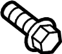Image of Bolt. Rocker. Rail. Floor. A threaded rod with a. image for your 2000 Ford F-150 5.4L Triton V8 CNG M/T 4WD XLT Standard Cab Pickup Stepside 