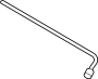 Image of Wheel Lug Wrench image for your 2020 Ford Ranger 2.3L EcoBoost A/T RWD XL Crew Cab Pickup Fleetside 