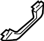 Image of Interior Grab Bar image for your 2020 Ford Ranger 2.3L EcoBoost A/T 4WD XLT Extended Cab Pickup Fleetside 