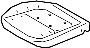 Image of Seat Cushion Foam (Lower) image for your 2019 Ford F-250 Super Duty   
