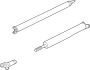 Image of Drive Shaft image for your 1988 Ford Ranger   