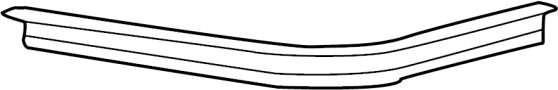 Image of Bumper Cover Spacer Panel image for your 2022 Ford F-150 3.5L PowerBoost V6 FULL HYBRID EV-GAS (FHEV) A/T 4WD XLT Extended Cab Pickup Fleetside 