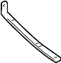 View Bumper Cover Spacer Panel (Lower) Full-Sized Product Image 1 of 2