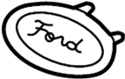 View Grille Emblem Full-Sized Product Image 1 of 2