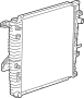 Image of Radiator image for your 2001 Ford F-250 Super Duty 7.3L Power-Stroke V8 DIESEL M/T RWD XL Extended Cab Pickup 
