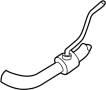 Image of Radiator Coolant Hose (Lower) image for your 1995 Ford Contour   