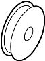 View A/C Compressor Clutch Pulley Full-Sized Product Image