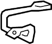 Image of Hood Latch Striker Plate (Left) image for your 2019 Ford Explorer   