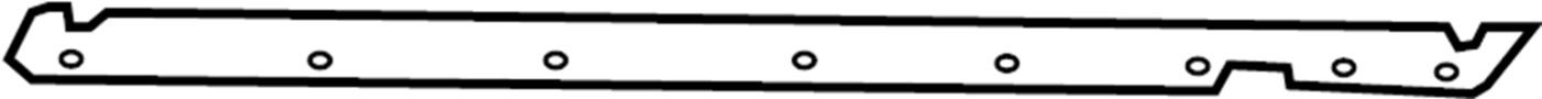 Image of Hood Seal (Front, Upper) image for your 2005 Ford Ranger 4.0L V6 M/T 4WD XLT Extended Cab Pickup Fleetside 