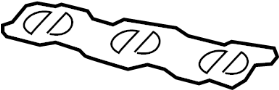 Image of Gasket. Manifold. 2 Chambers. Gasket for. image for your 1992 Ford Crown Victoria   