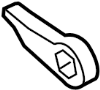 Image of Torsion Bar Adjusting Arm image for your 2004 Ford Ranger 4.0L V6 A/T 4WD XLT Extended Cab Pickup Stepside 