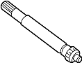View Shaft. Axle. (Front) Full-Sized Product Image