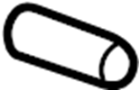View CLEVIS PIN. Shift tube pin.  Full-Sized Product Image