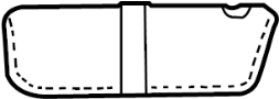 Image of Sun Visor image for your 2004 Ford Ranger 3.0L Vulcan V6 M/T RWD XL Standard Cab Pickup Fleetside 