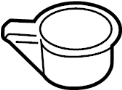 View Console Cup Holder (Front) Full-Sized Product Image