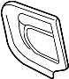Image of Interior Door Handle Trim image for your 1996 Ford Ranger 3.0L Vulcan V6 A/T RWD Splash Standard Cab Pickup Stepside 
