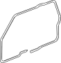 View Door Seal (Front, Upper) Full-Sized Product Image 1 of 2
