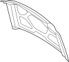 Image of Hood Panel image for your 2018 Ford F-250 Super Duty  XL Extended Cab Pickup Fleetside 