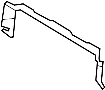 Image of Hood Seal (Front) image for your 2003 Ford F-250 Super Duty 7.3L Power-Stroke V8 DIESEL A/T 4WD XL Standard Cab Pickup 
