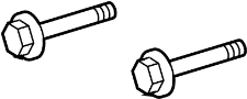 View Alternator Bracket Bolt. Alternator mount Bolt. Screw.  Full-Sized Product Image